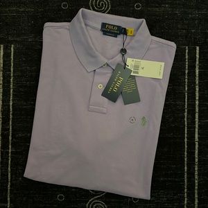 NWT Polo Short Sleeve Knit Shirt - Lavender- XL